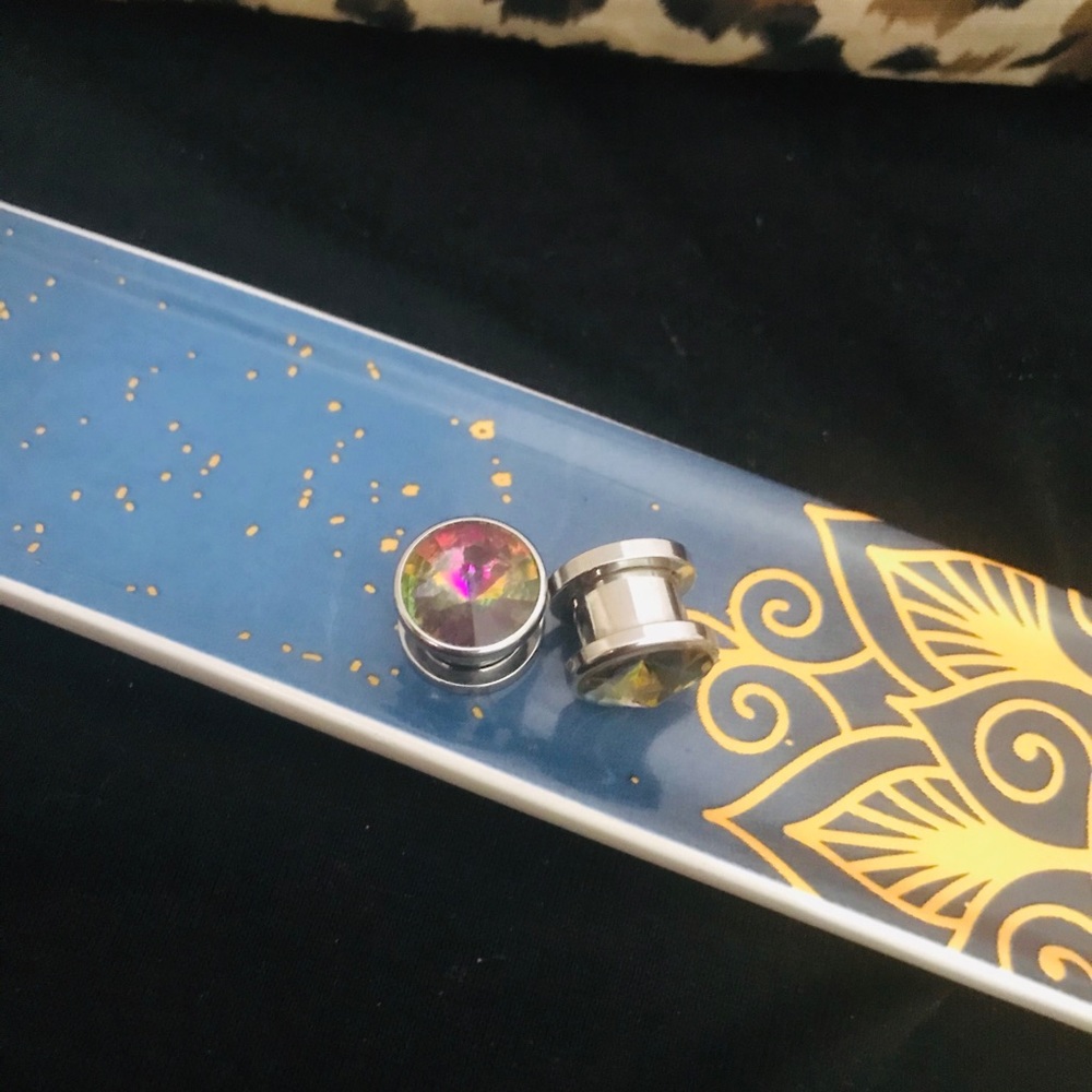 00 Gauges/10mm Stainless Steel Tunnels